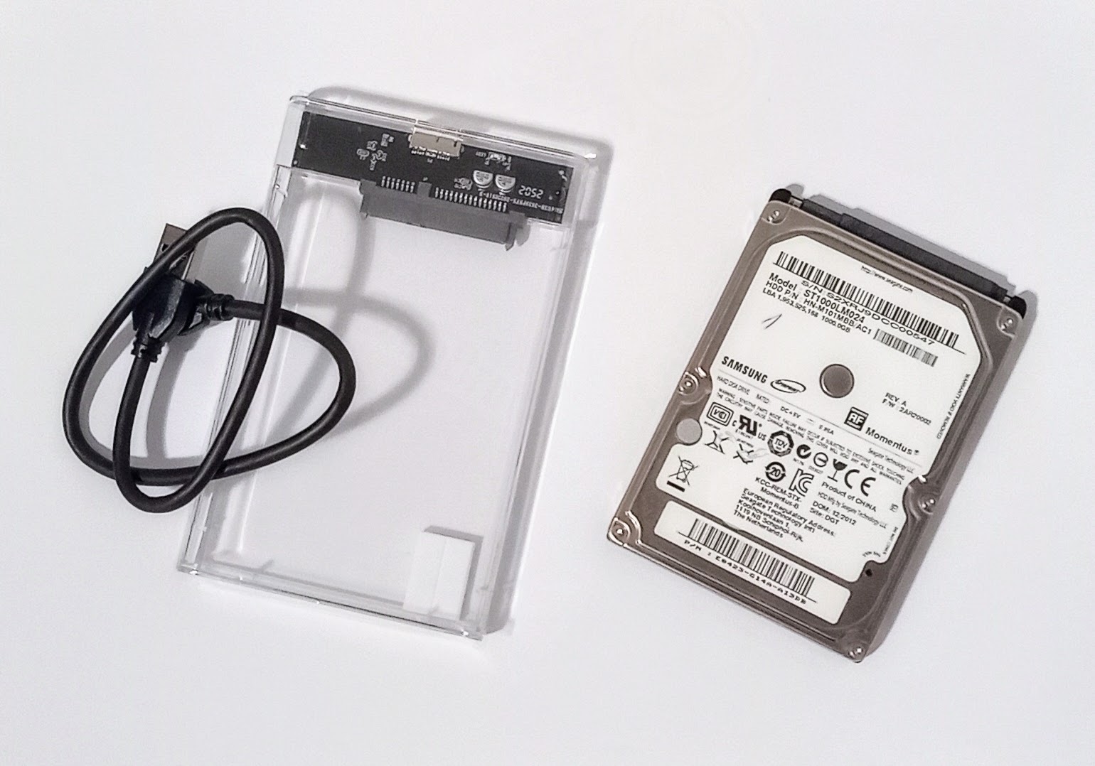 HDD Festplatte für Offline &amp; Offsite Backup